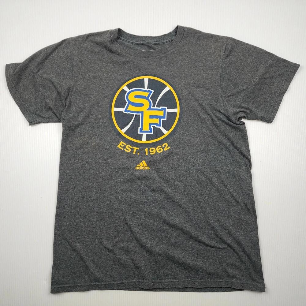 Golden State Warriors Shirt Mens Medium The Go-To Tee Sf Grey
